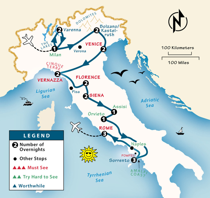 15 Days Italy Road Trip